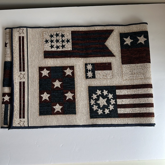 American Flag 🇺🇸 Table Runner 72” x 13” - Picture 6 of 7